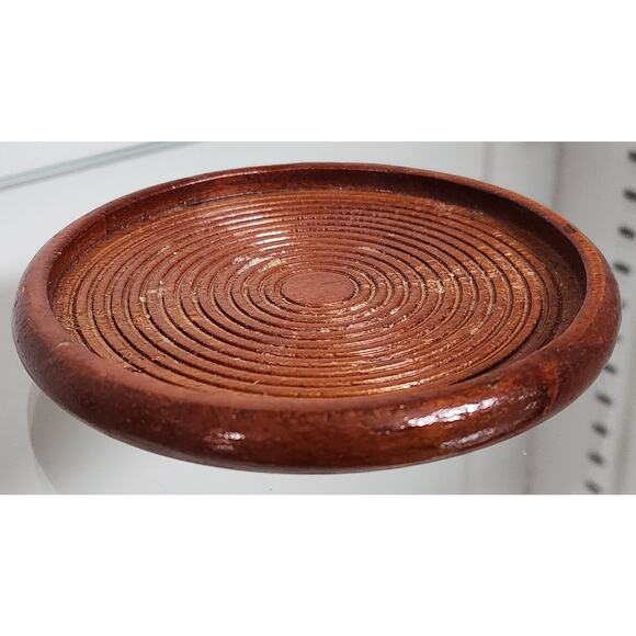 Japanese Porcelain Egg w/ Geisha Garden Scene Gold Gilt Raised Relief -Wood Base - Picture 16 of 16